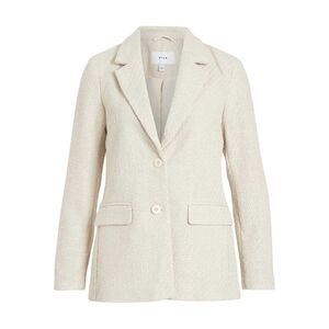 Vila Womens/Ladies Viemmi Bouclé Tailored Blazer / Birch